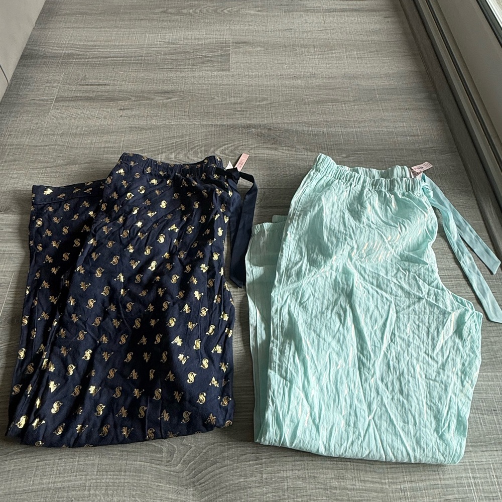 Victoria’s Secret NEW WITH TAGS SET OF TWO SLEEP Pants